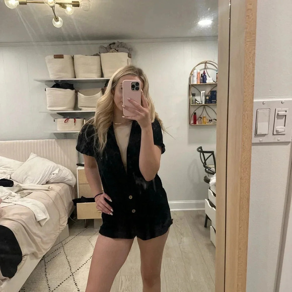 linen romper M - Picture 5 of 7